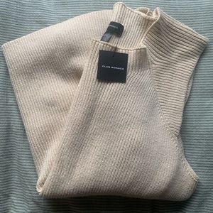 NWT Club Monaco sleeveless rib shell tank